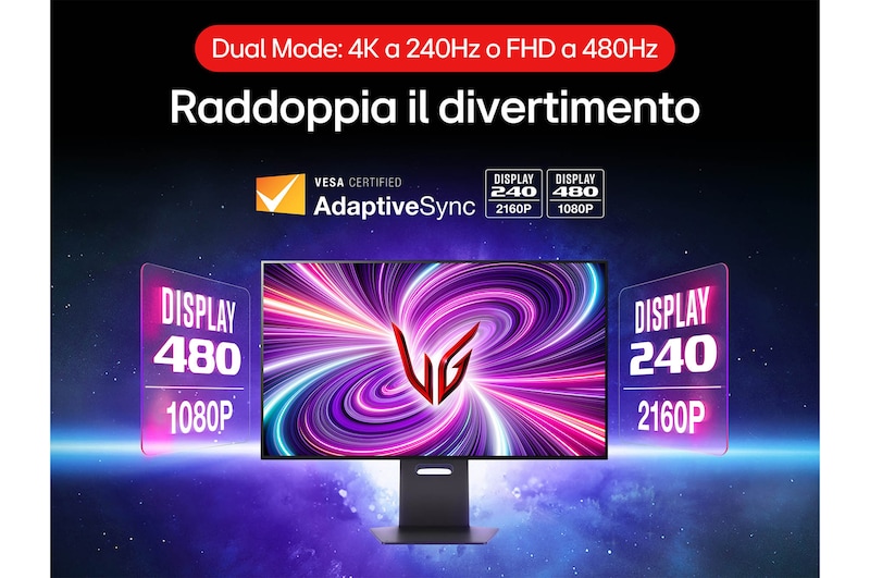 Dual Mode Monitor Gaming 32GS95UV-B